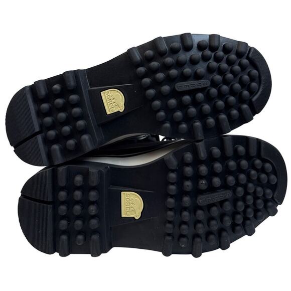 Sorel Caribou Winter Snow Boots Womens 6.5 Waterproof Leather Insulated Black - Picture 10 of 11